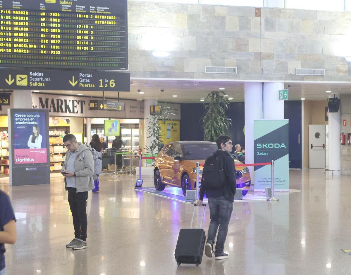 Terminal del aeropuerto de Alvedro.