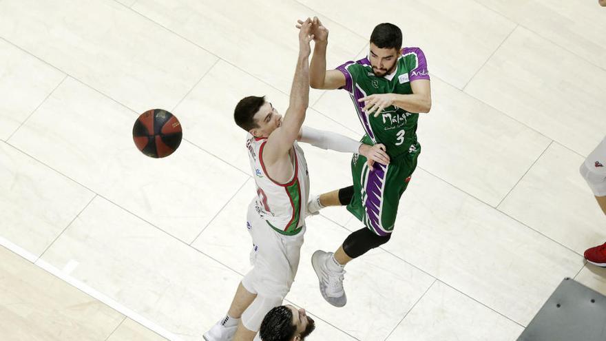 Jaime Fernández en el anterior partido contra el Baskonia.