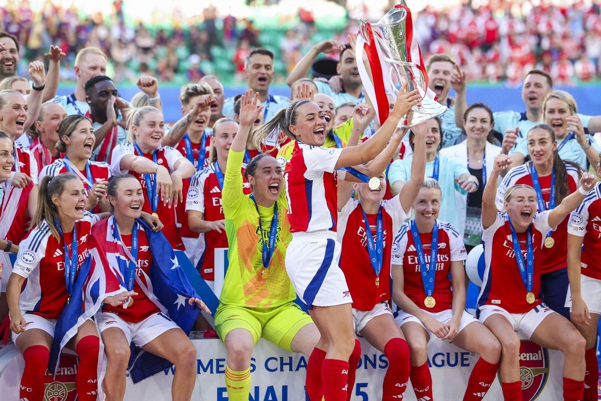 Les imatges de lArsenal - Barça de la final de la Champions femenina