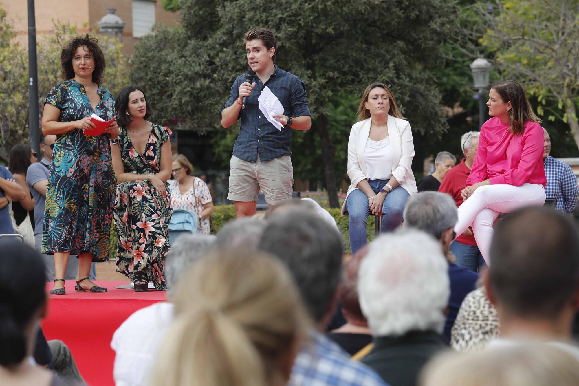 Presentación de la candidatura de Sandra Gómez a las primarias del PSPV