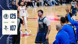 Los Mavericks, dominantes durante la velada