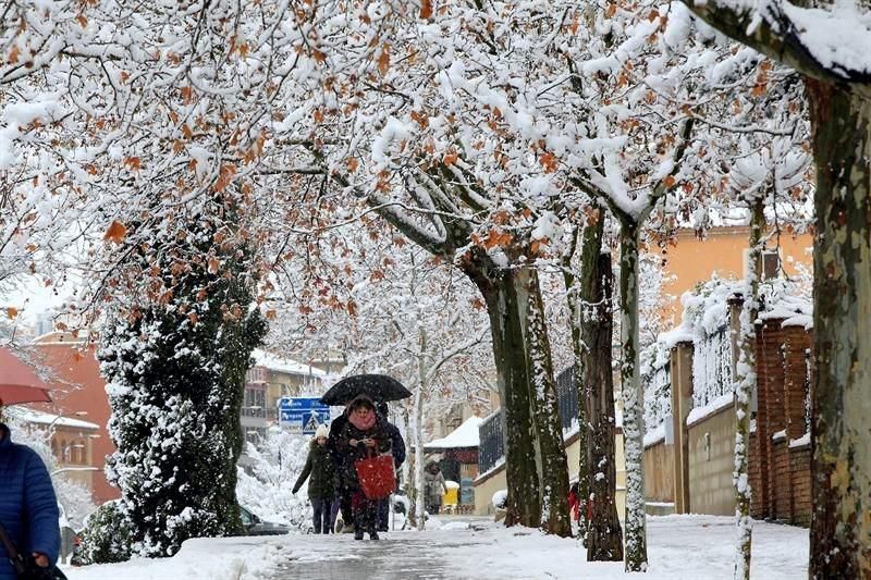 Nevadas en Aragón