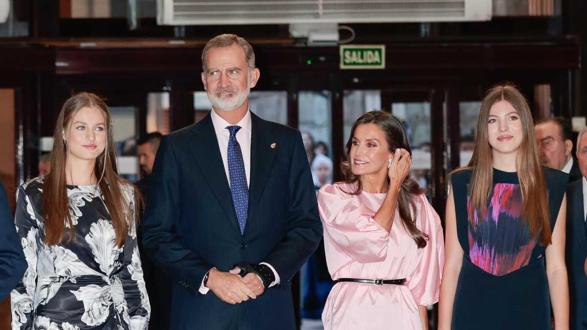 La familia real en el Concierto Premios Princesa de Asturias 2023