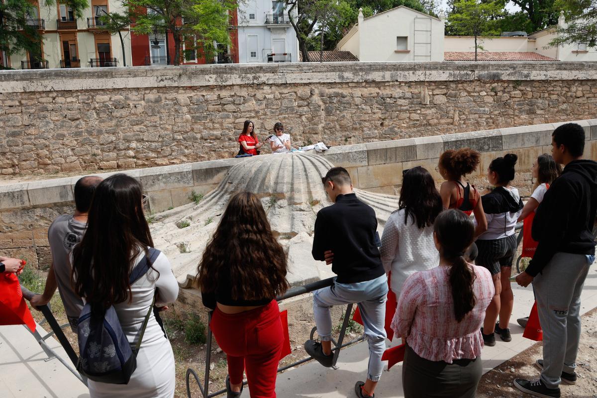 Varios menores tutelados pasean por Valencia gracias al programa Naturarts