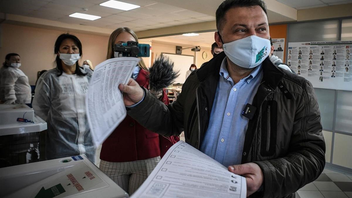 alexei navalny elecciones regionales en novosibirsk rusia