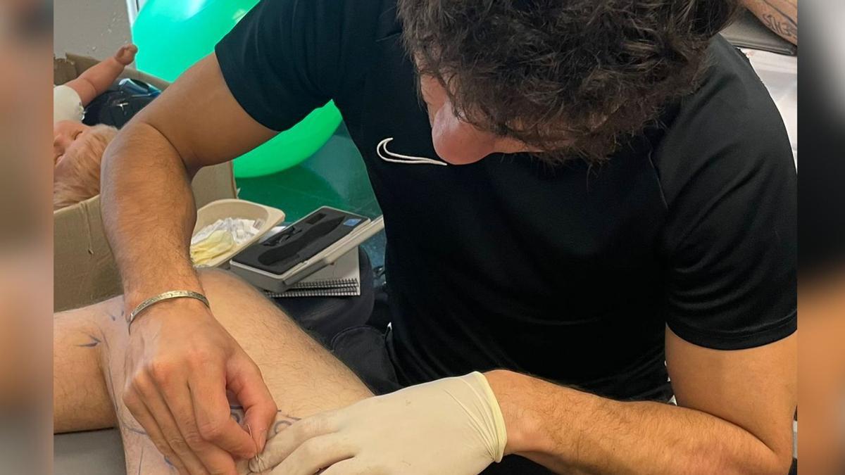 Pol Altimira, fisioterapeuta deportivo