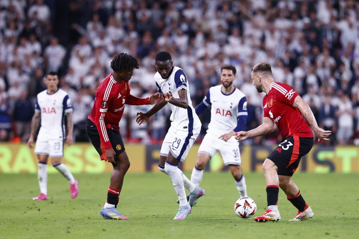 Final de la Europa League: Tottenham Hotspur - Manchester United.