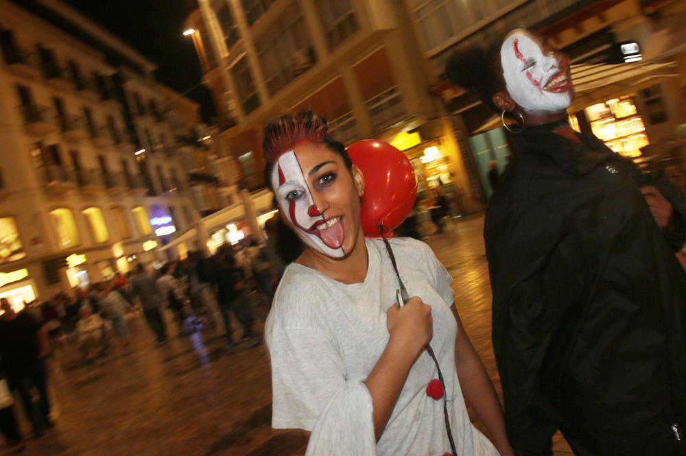 Celebración de Halloween en el Centro de Málaga