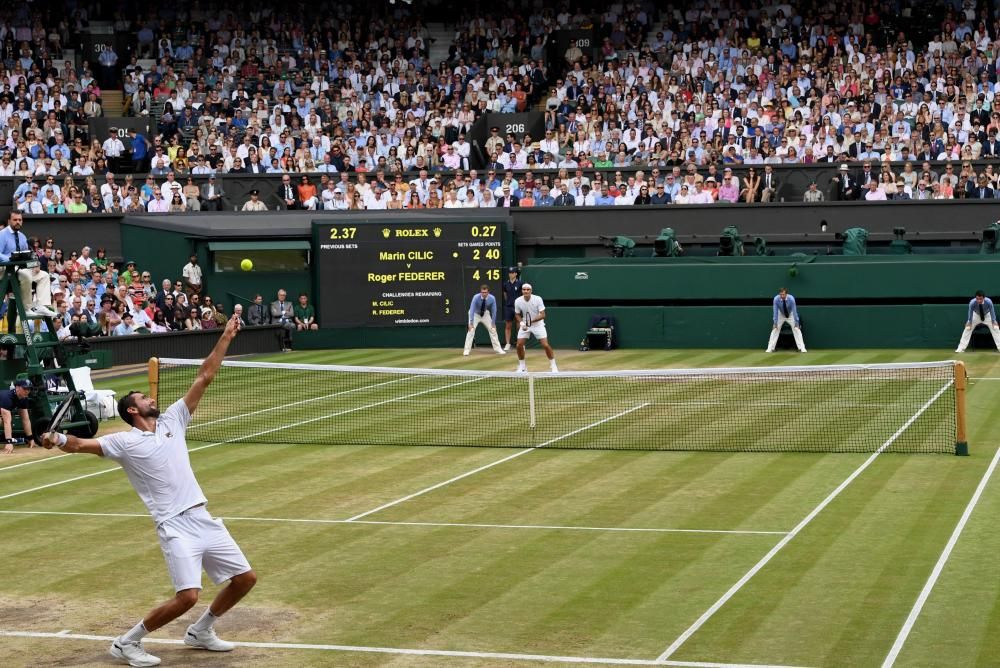 Final de Wimbledon: Federer - Cilic