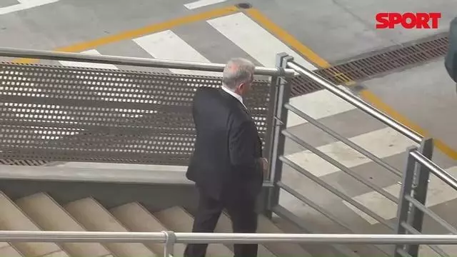 SPORT cazó a Joan Laporta en la Ciutat Esportiva.