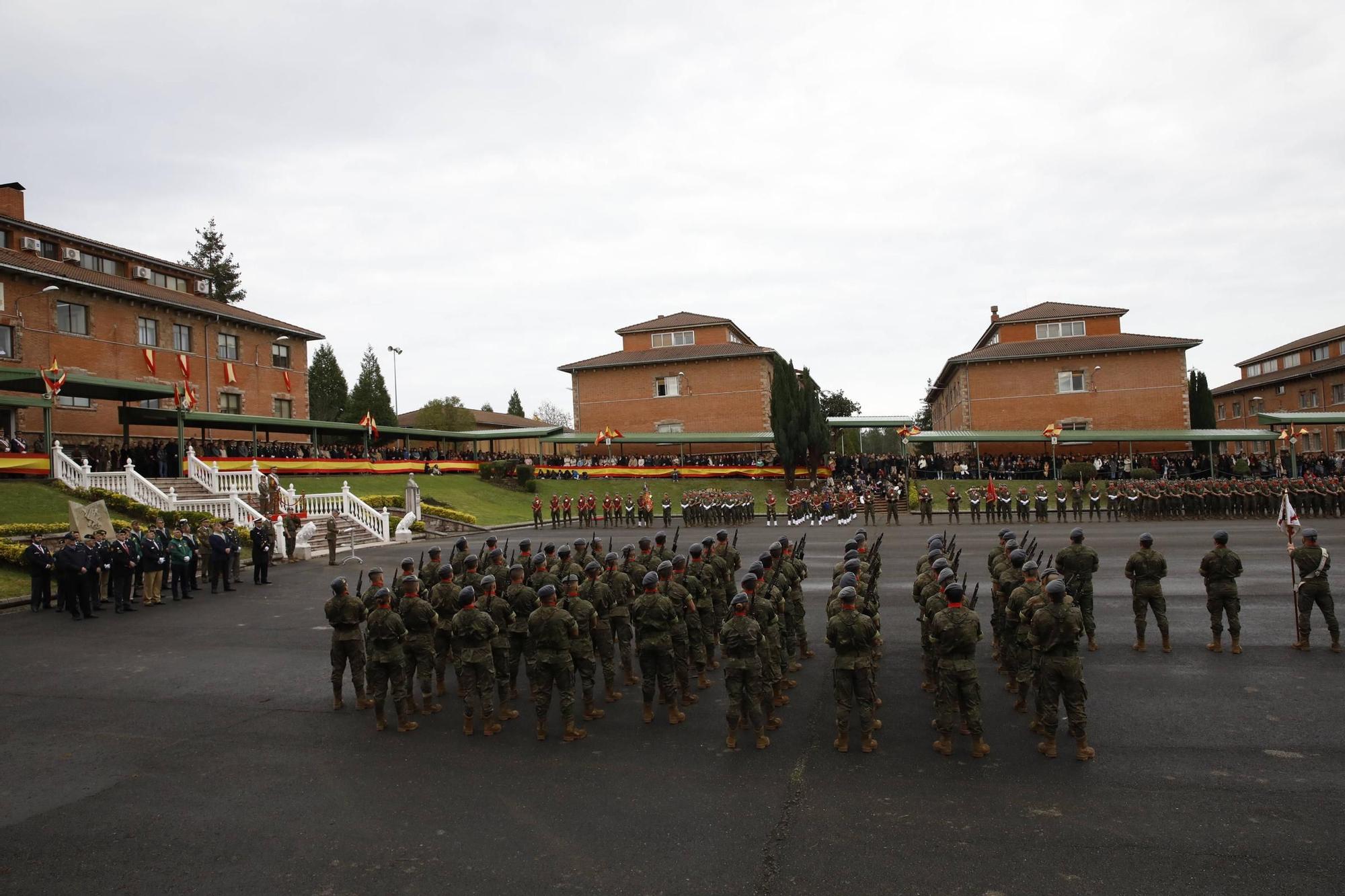 EN IMÁGENES: Desfile militar del regimiento "Príncipe" y fiesta de La Inmaculada en Cabo Noval