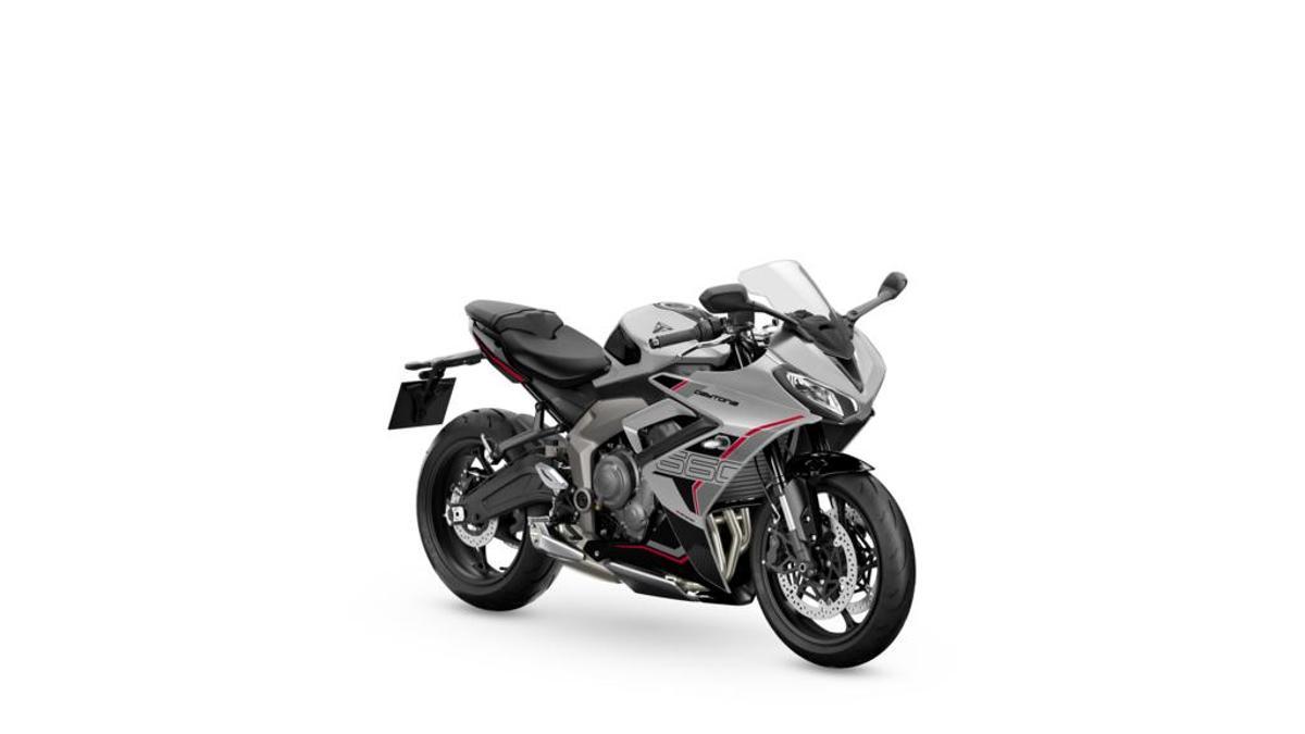 Triumph Daytona 660 Aluminium Silver