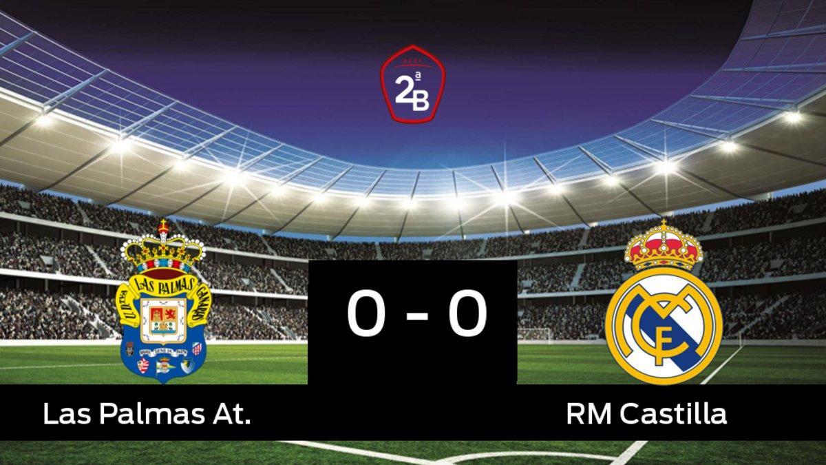 Las Palmas At. y el RM Castilla se repartieron los puntos tras un empate a cero