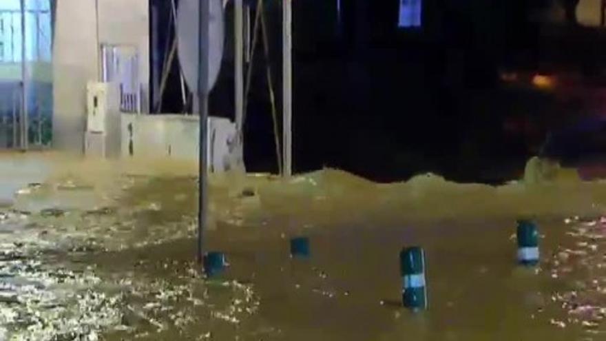 Graves inundaciones en Murcia tras las intensas lluvias