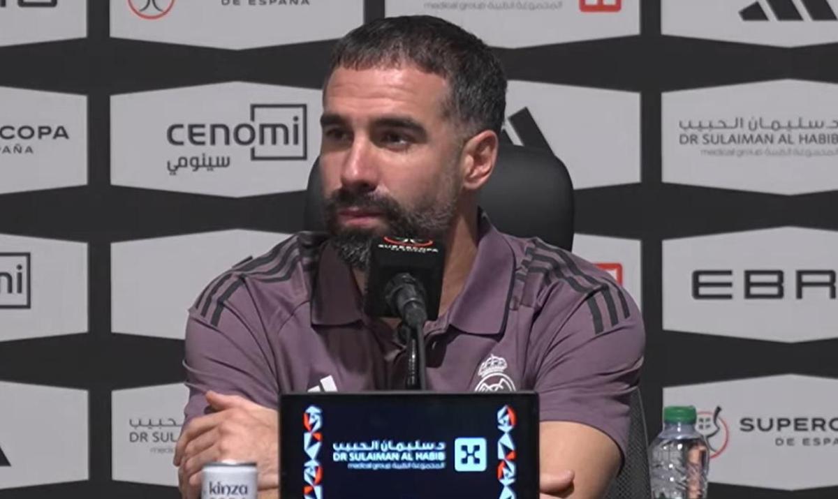 Carvajal, en rueda de prensa