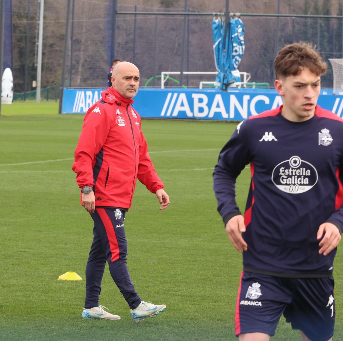 El Dépor prepara el partido contra el Eldense