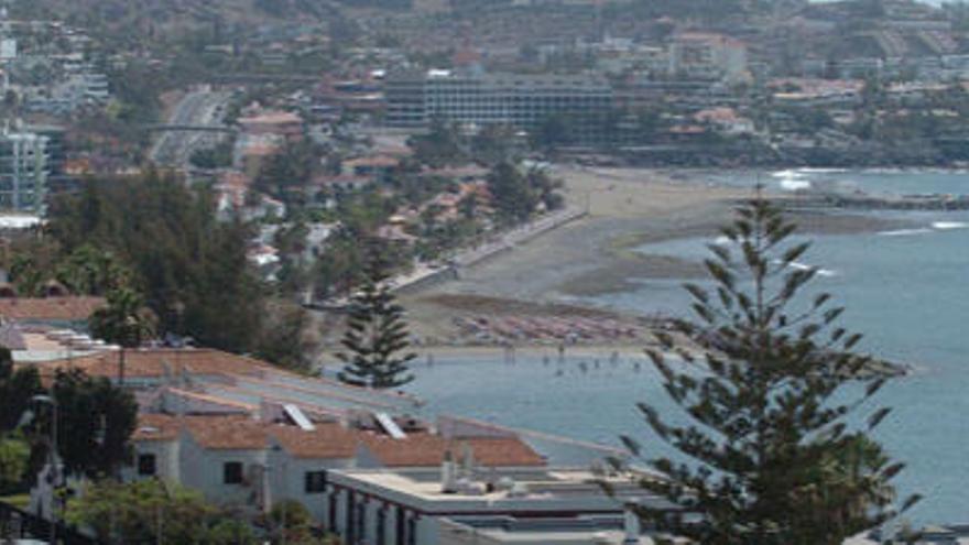 Vista panorámica de la zona turística del sur de Gran Canaria. i LA PROVINCIA/DLP