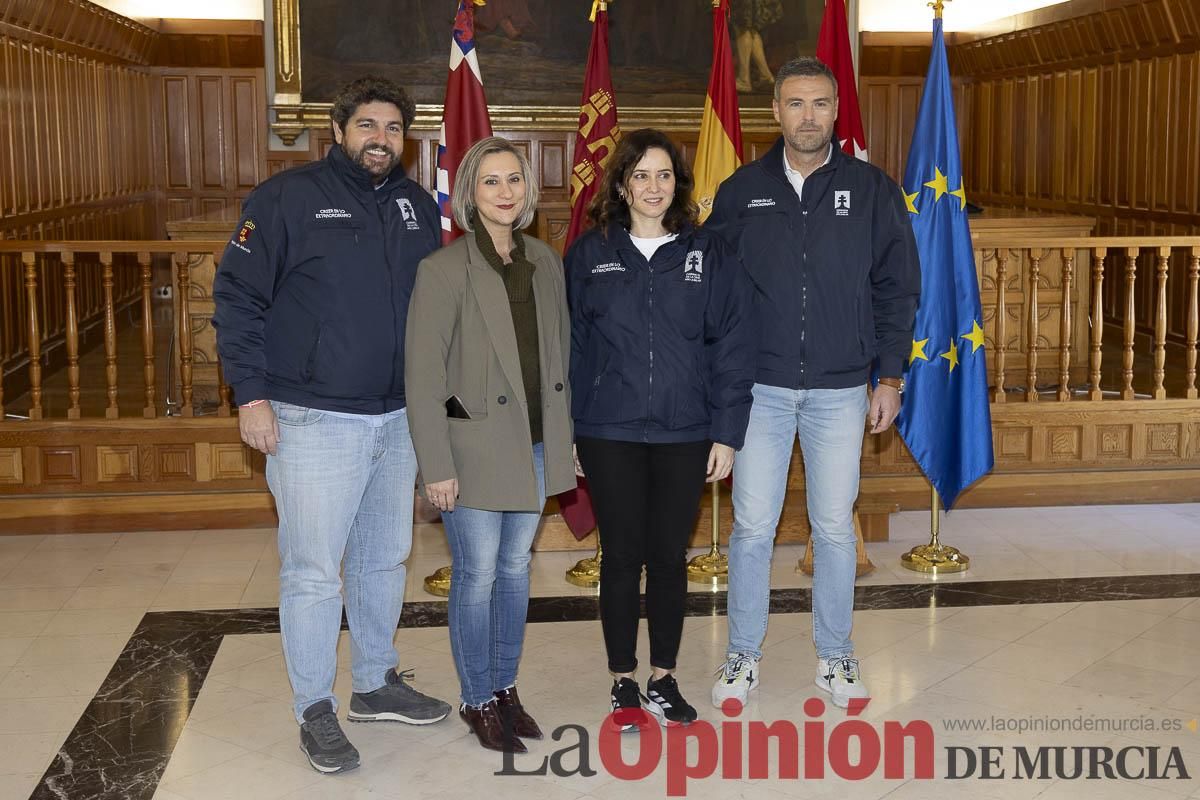 Así ha sido la visita de Isabel Díaz Ayuso a Caravaca de la Cruz