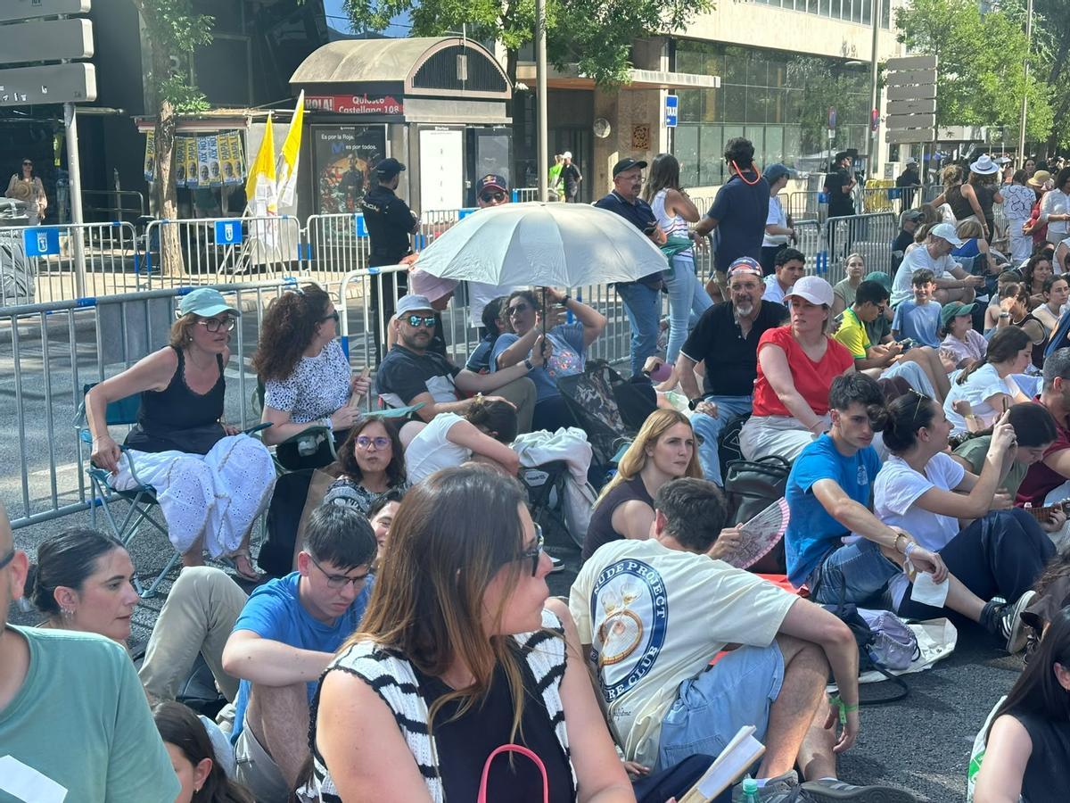 Los murcianos arropan al Papa León XIV en la jornada del domingo