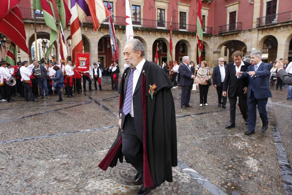 Celebración del Día de León en Gijón