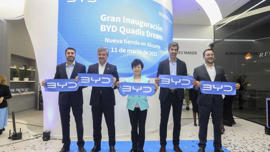 BYD ha llegado esta semana a Alicante de la mano de BYD Quadis Dreams, concesionario oficial de la marca