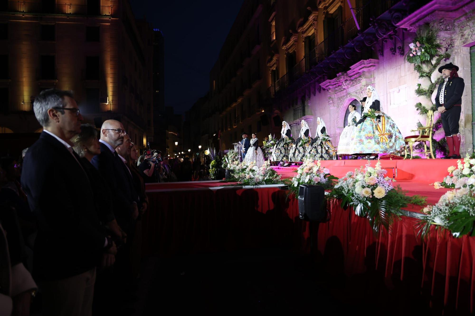 Las Hogueras de Alicante ya tienen proclamadas a la Bellea del Foc y a sus damas de honor