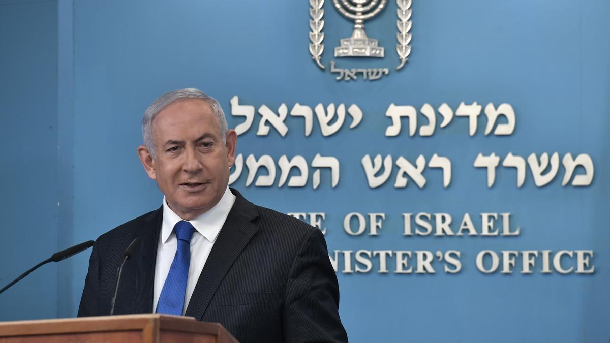 El primer ministro israelí, Benjamin Netanyahu