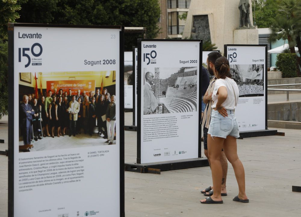 El Camp de Morvedre inaugura la exposición del 150 aniversario de Levante-EMV