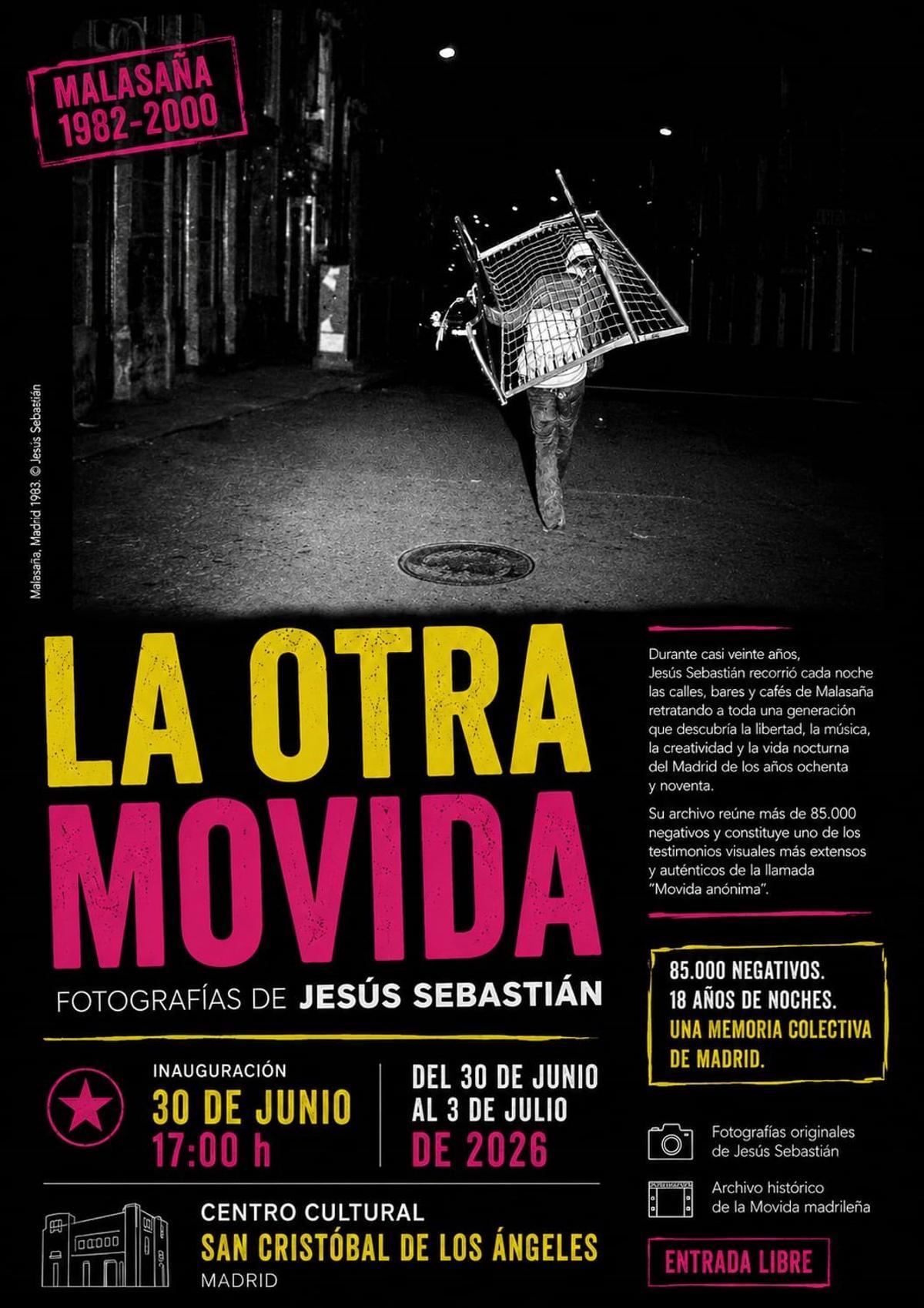 Exposición sobre la Movida Madrileña
