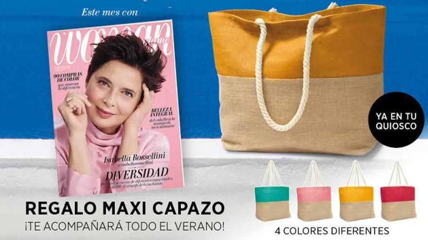 Así son los capazos que regala la revista Woman con el número de agosto.