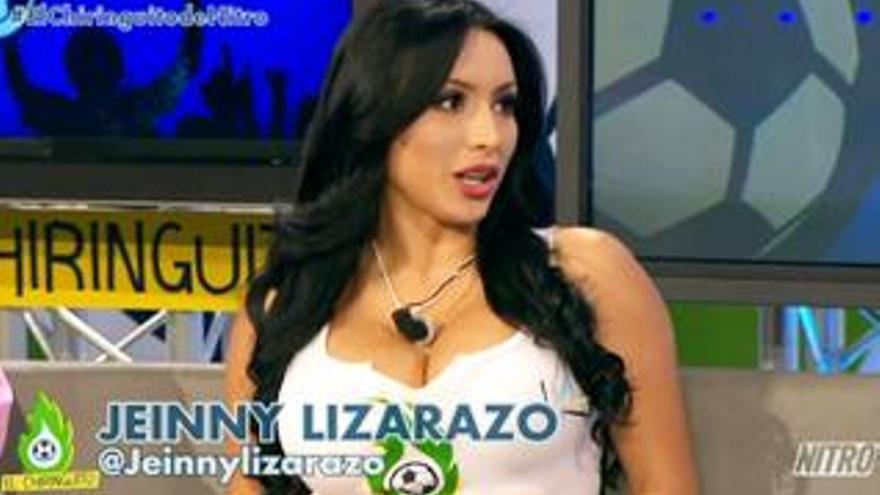 La colombiana Jeinny Lizarazo.