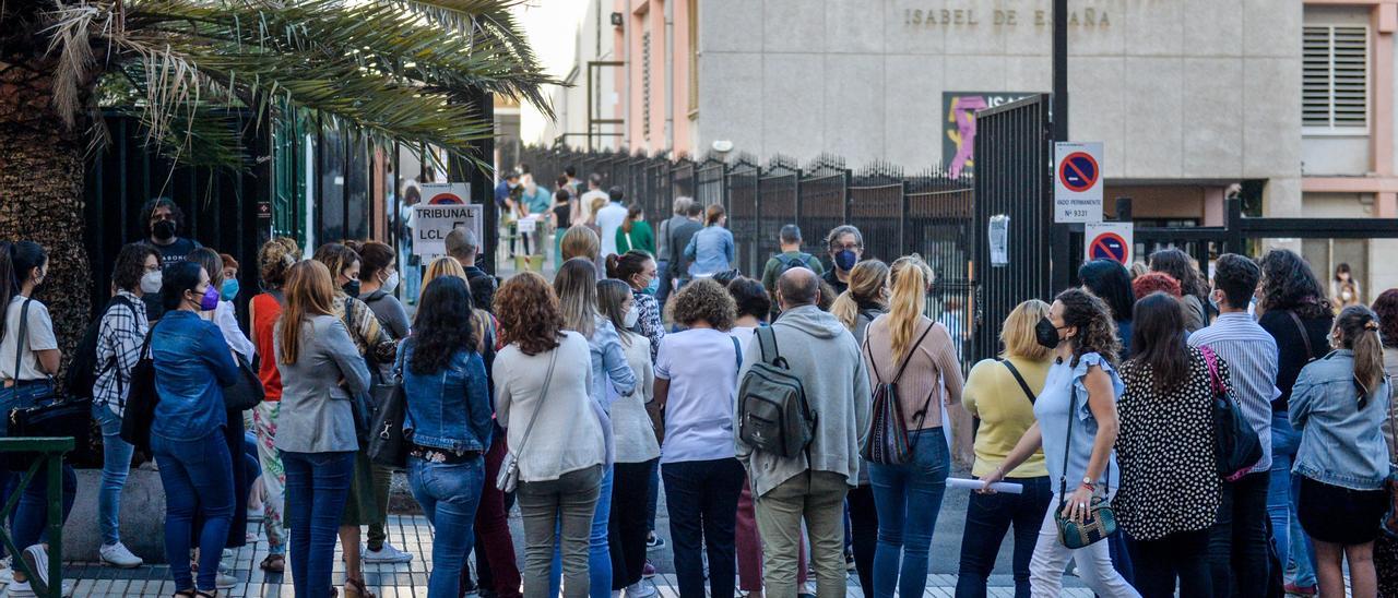 Imagen de archivo de las últimas oposiciones de docentes de Secundaria