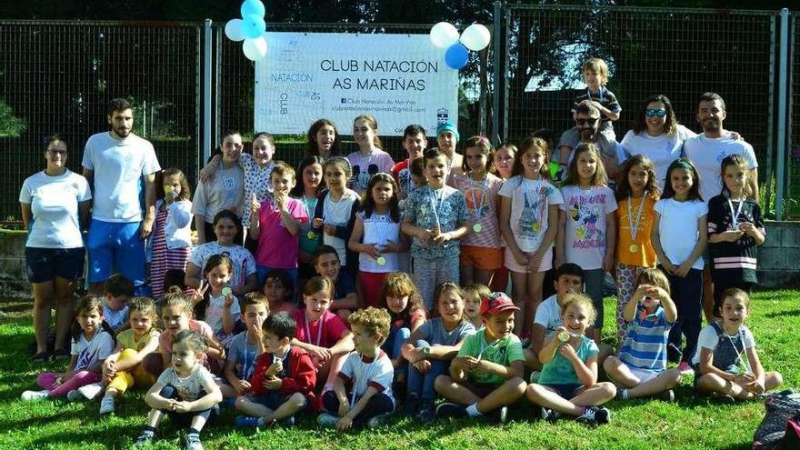 Fin de curso de natación en Rialta y Acea de Ama