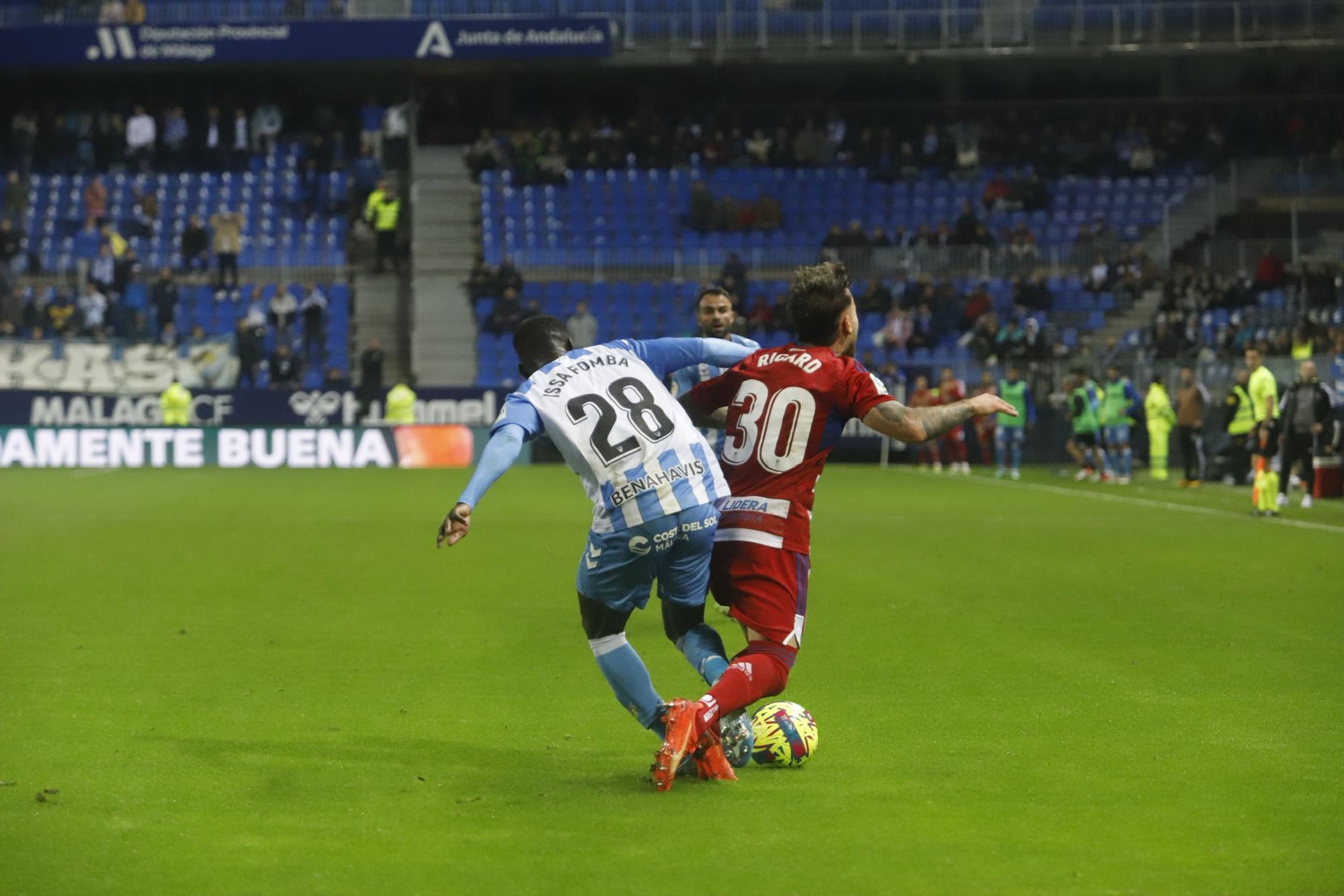 El Málaga CF - Granada CF, en imágenes