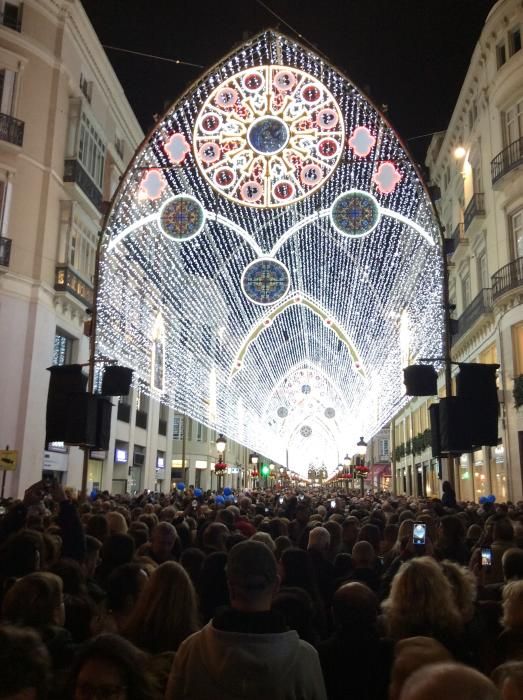 Encendido de las luces de Navidad.