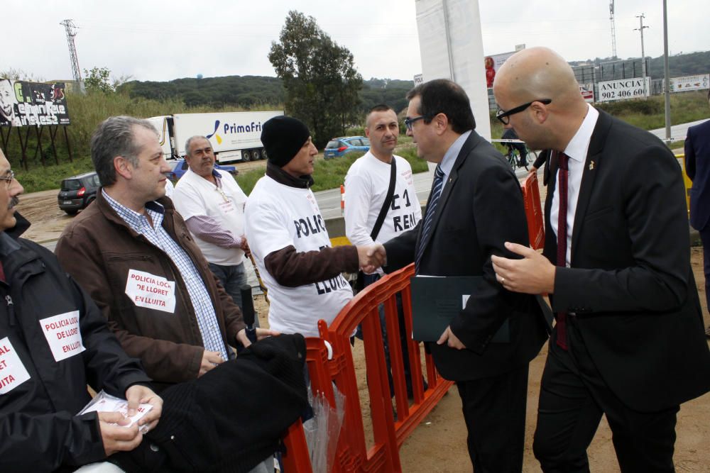 Inauguració de la comissaria de Lloret