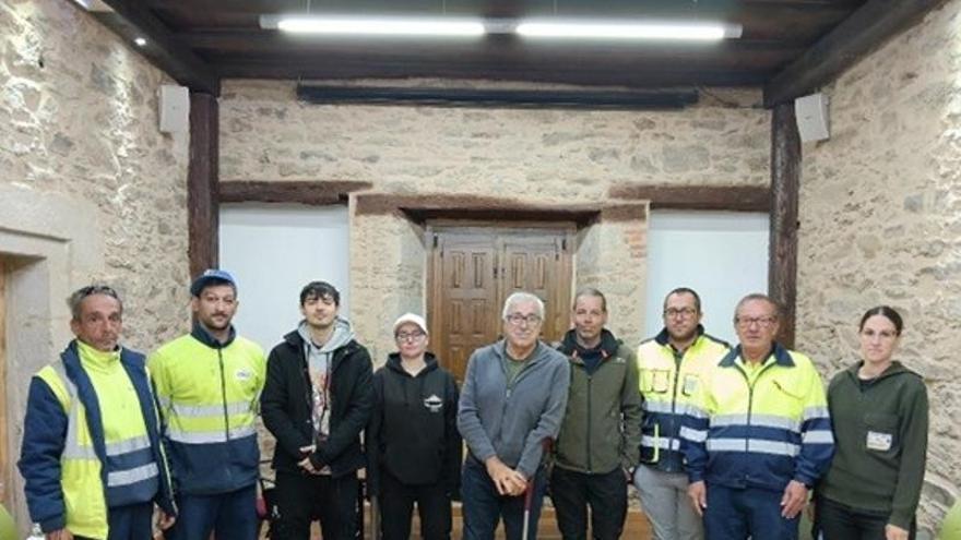 "Prunus-Puebla": el programa mixto de formación y empleo que recuperará espacios verdes en pueblos de Sanabria