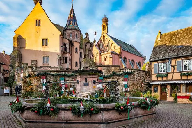 El pueblo más navideño del mundo está en la Alsacia