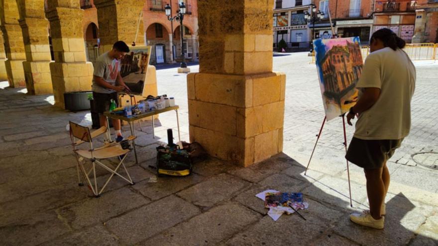 Benavente: Artistas a pie de calle