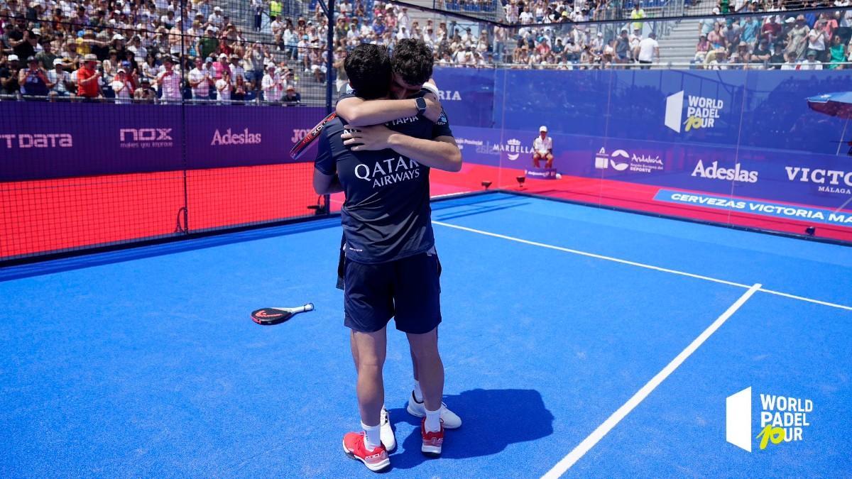 Tapia y Coello celebran su noveno título