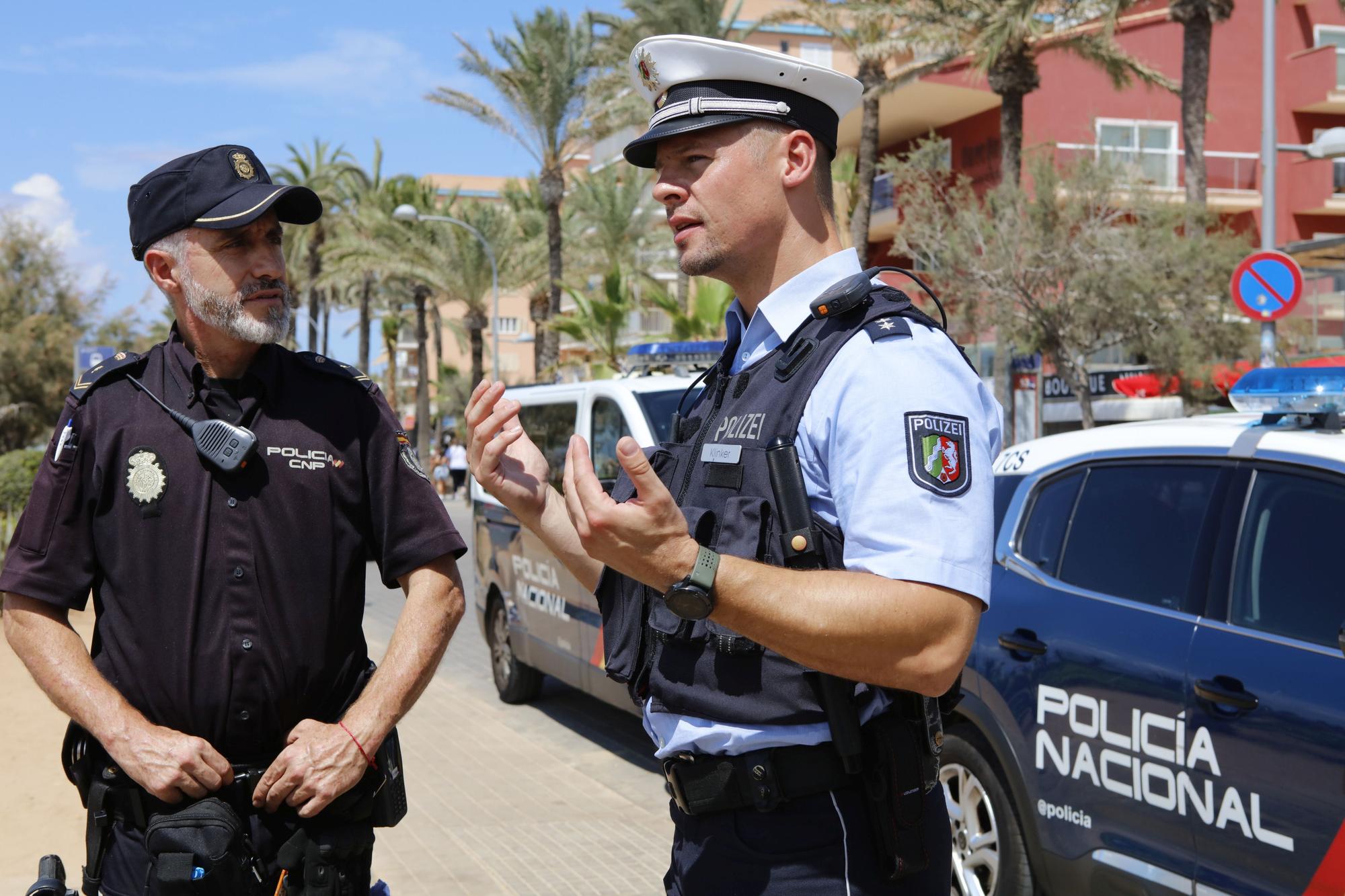 Auf Streife mit der deutschen Polizei am Ballermann