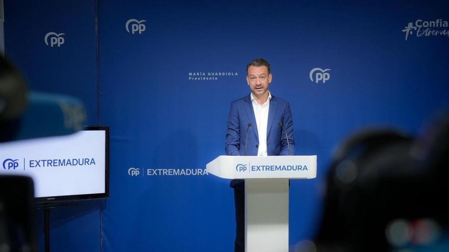 El PP extremeño eleva el pulso por la financiación y amenaza con acudir a los tribunales para evitar una pérdida de 600 millones