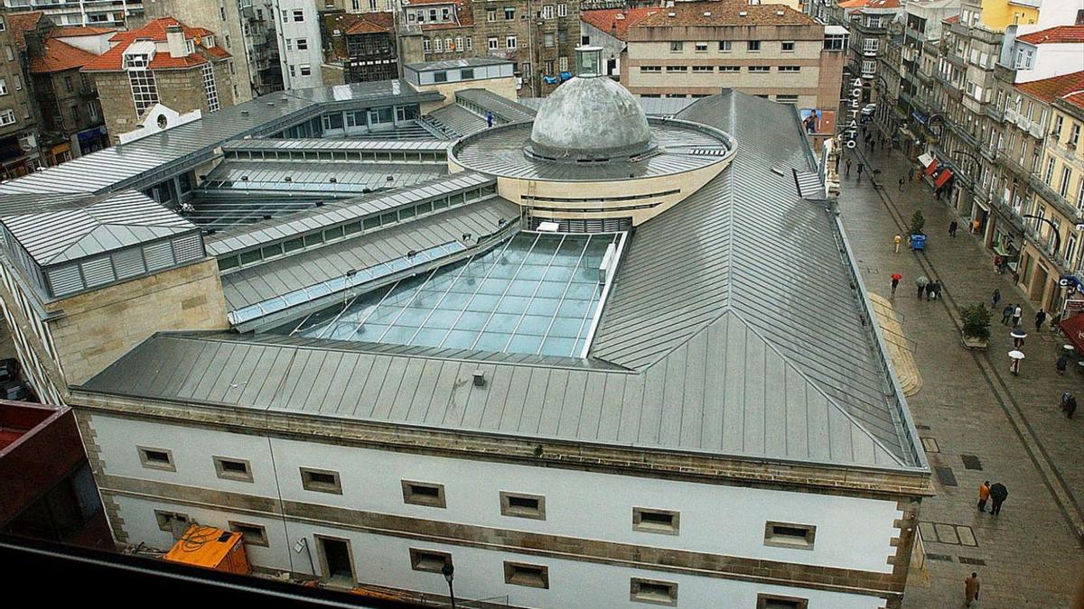 Vista del edificio del MARCO, ubicado en la antigua prisión y juzgados de la calle del Príncipe.  