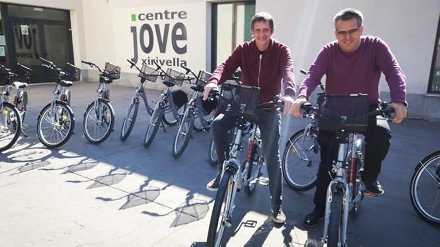 Xirivella estrena el nuevo servicio de bicicleta pública