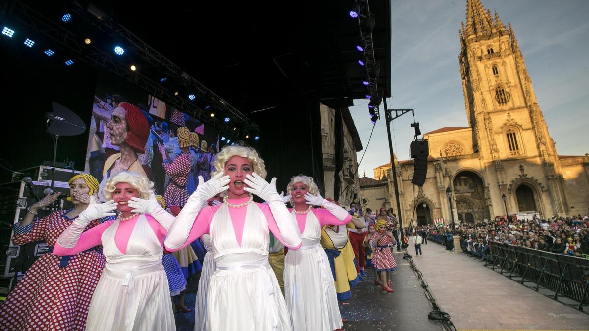 Concurso de Carnaval en Oviedo.