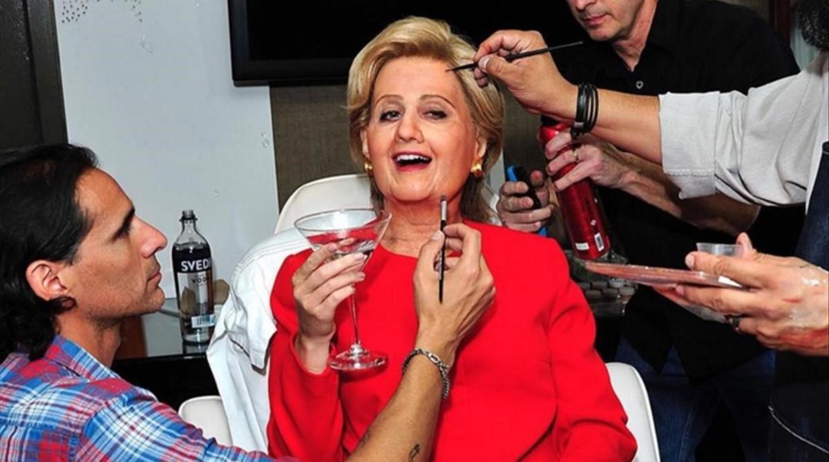 ialvarez36101137 kate perry disfrazandose de hillary clinton en hallowen foto161031022328