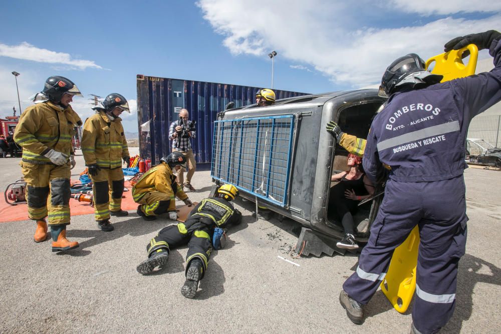 Simulacro de emergencias IES Leonado Da Vinci