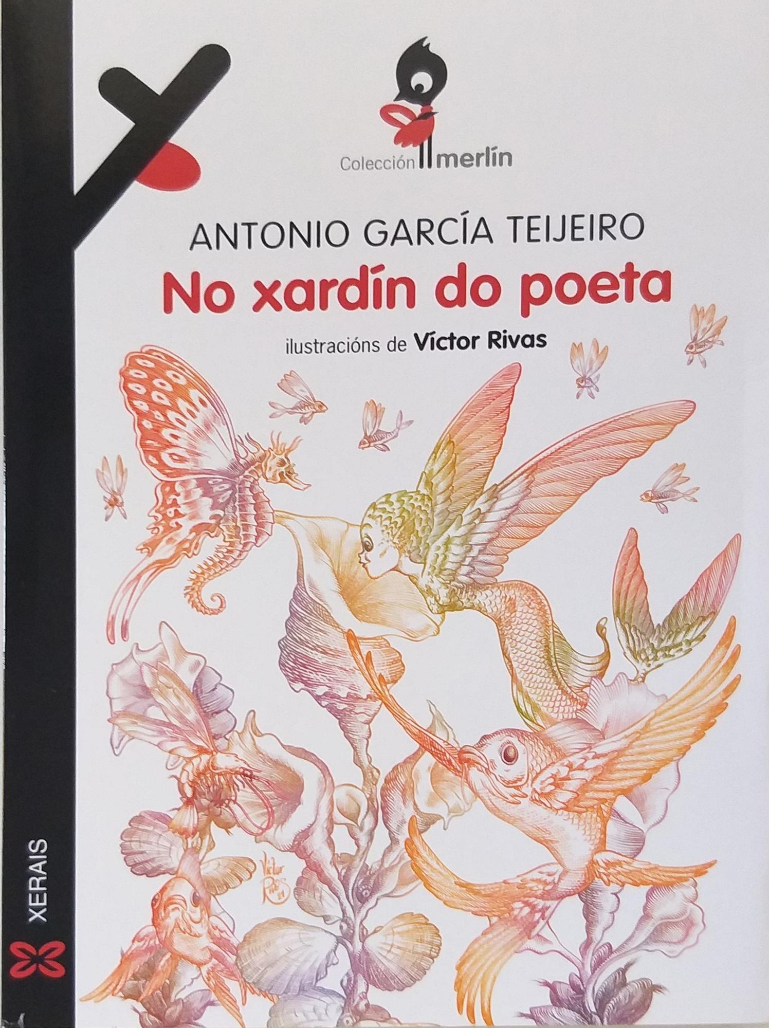 Portada de &quot;No xardín do poeta&quot;.