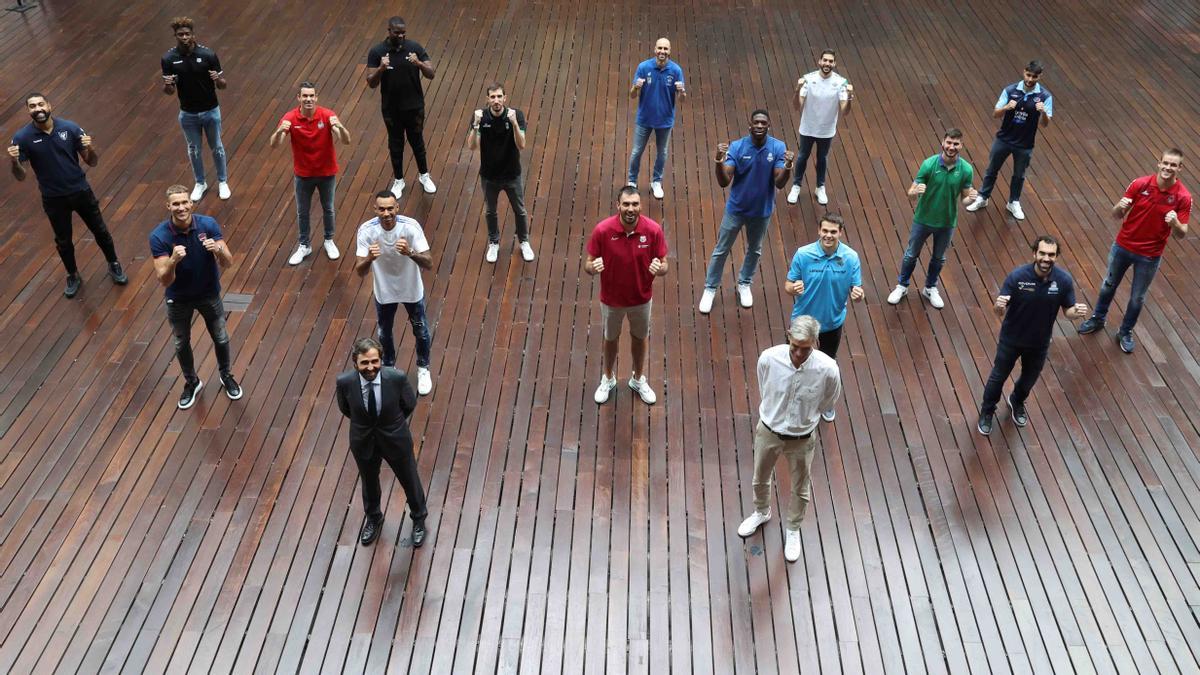 Los 18 representantes de los clubs de la Liga Endesa