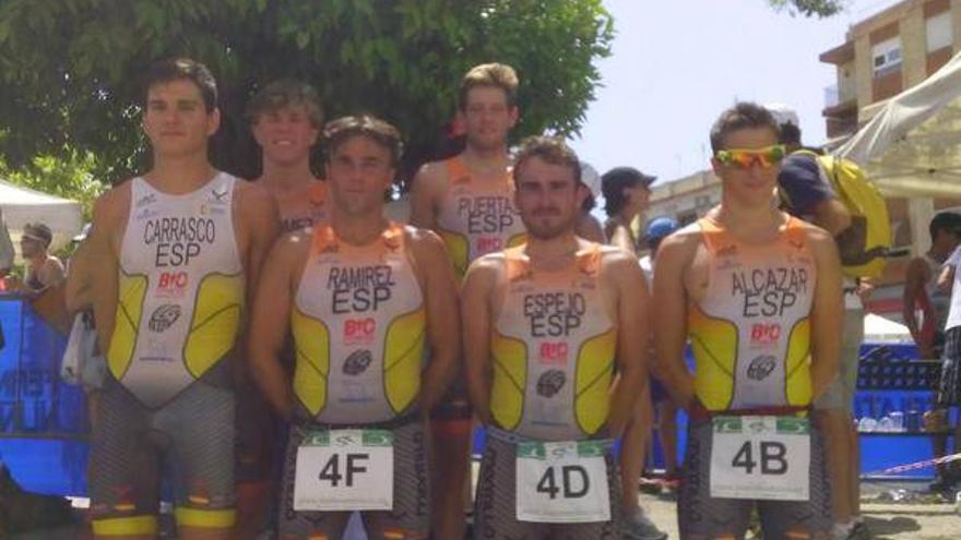 El Montilla-Córdoba Triatlón, subcampeón de Andalucía